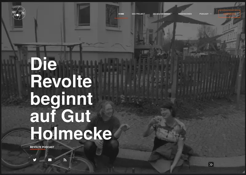 Die Revolte beginnt auf Gut Holmecke